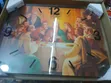 Rectangular Wall Clock with Holographic Last Supper Image - 1