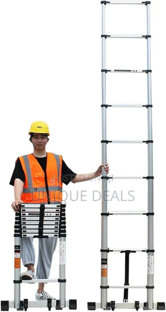 3.2m Aluminum Telescopic Ladder - 1