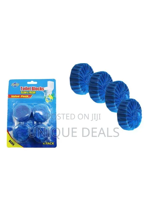 Finish Toilet Bowl Cleaner Tablets (4 Pack) - 1
