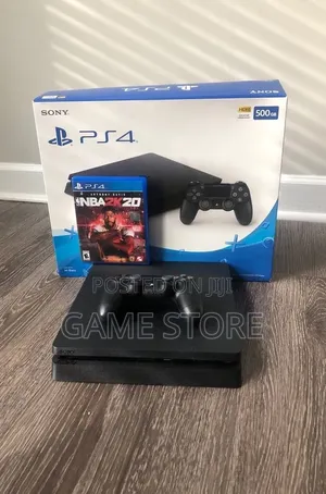 PS4 Slim Console with 13 Games & 2 Controllers