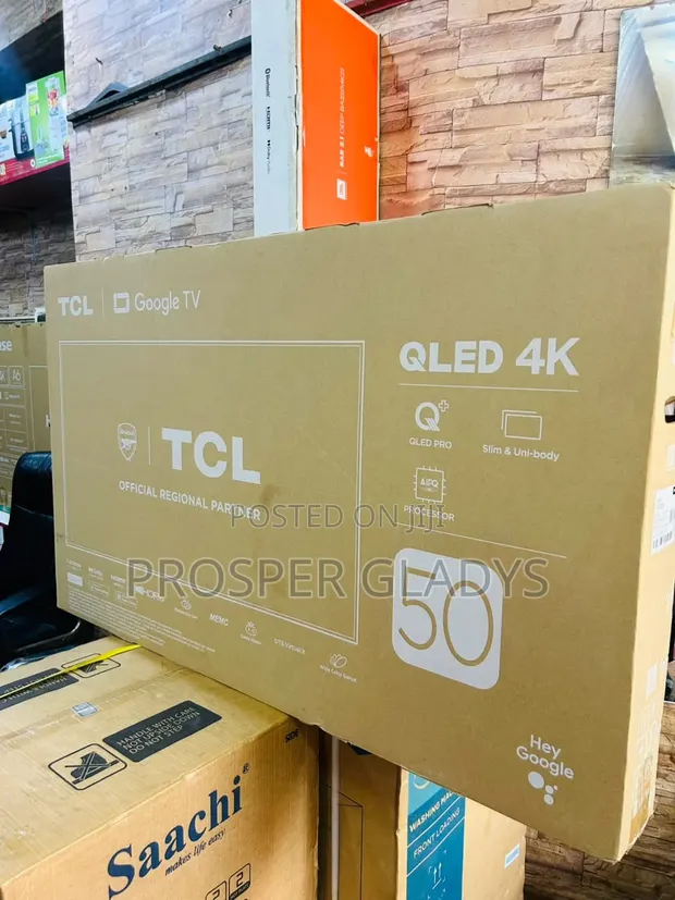 TCL 50" QLED Smart Digital Flat Screen TV - 1
