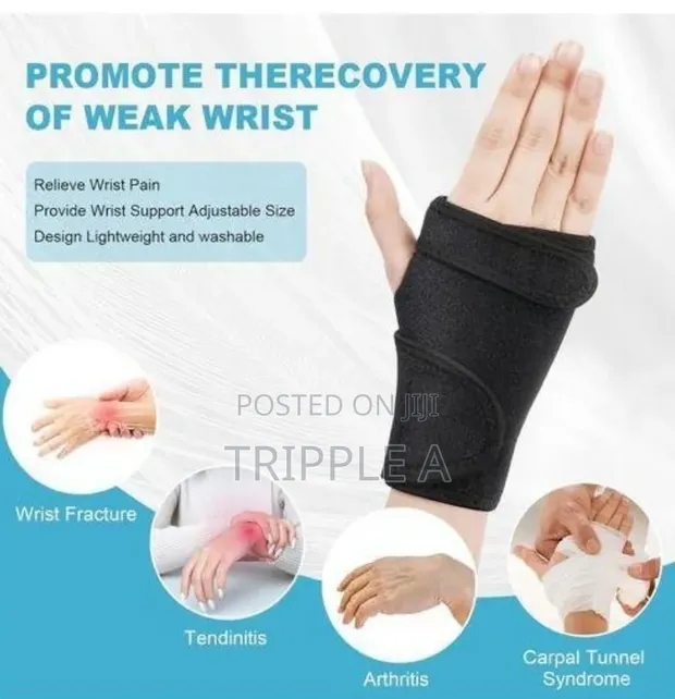 Adjustable Palm/Wrist Support Brace - 1