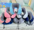 U-Shaped Memory Foam Travel Neck Pillow - 1