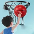 Wall Mounted Basketball Hoop with Net - 1