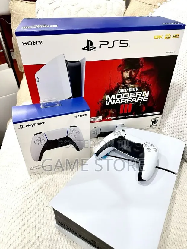Brand New PlayStation 5 Slim Digital Edition - Modern Warfare 3 Bundle - 1