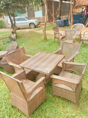 Rattan Indoor/Outdoor Dining Set
