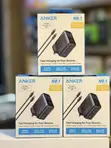 Anker 140W USB-C Charger, 4-Port Multi-Device - 1