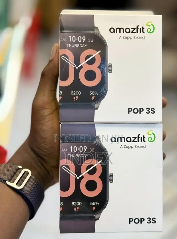 Amazfit Pop 3S Smart Watch with AMOLED Display & BT Calling - 1