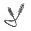 Levelo Luno 100W Silicone LED USB-C to USB-C Cable (1m) - 1