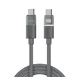 Levelo Luno 100W Silicone LED USB-C to USB-C Cable (1m) - 2