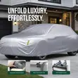 Green Lion Auto Car Cover with Remote Control - 2