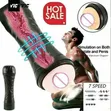 Men's Realistic Masturbation Cup, 7 Speeds - 1
