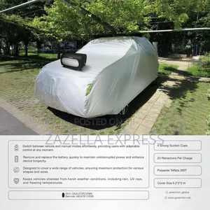 Green Lion Auto Car Cover with Remote Control