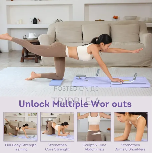 Foldable Pilates Heavy Duty Multi Exercise Board - 1