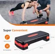Adjustable Height Non-Slip Fitness Aerobics Stepper - 1