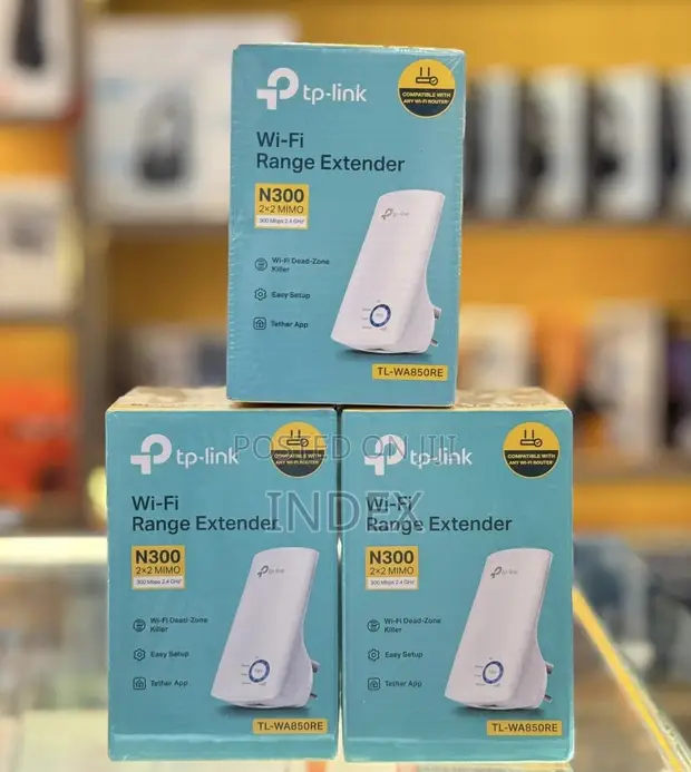 TP-Link N300 Wi-Fi Range Extender (300Mbps) - 1