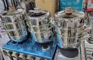 3-Tier Stainless Steel Food Steamer Pots