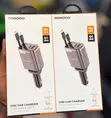 Porodo 111W Car Charger with Lightning & Type-C - 2