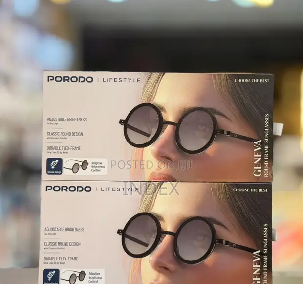 Porodo Lifestyle Geneva Round Frame Sunglasses - 1