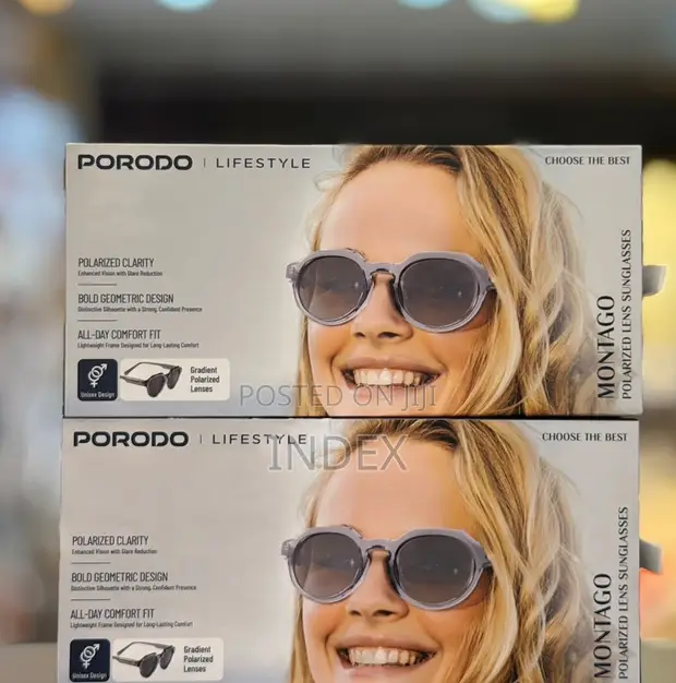 Porodo Montago Polarized Sunglasses - Geometric Frame - 1