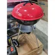 Portable Red Charcoal Kettle Grill - 2