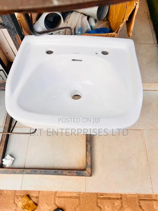 Brand New Twyfords Square Wash Hand Basin - 1