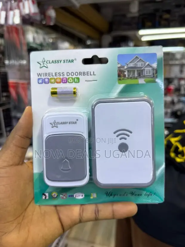 Classy Star Wireless Battery Operated Doorbell - 1