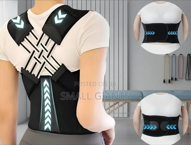 Back Brace Posture Corrector - Black - 1