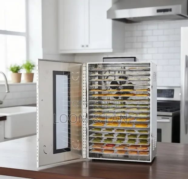 Brand New Stainless Steel Food Dehydrator - 1