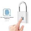 Smart Fingerprint Padlock - Keyless Security - 1