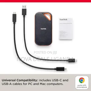 SanDisk 2TB Extreme Portable SSD Up to 1050MB/s
