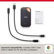 SanDisk 2TB Extreme Portable SSD Up to 1050MB/s - 1