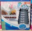 6-Piece Square Cake Mould Set - 2