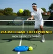 Tennis Trainer Ball with Elastic Cord Base - 3