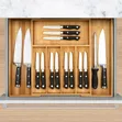 Bamboo Wooden Cutlery Organizer - Expandable Drawer Tray - 2