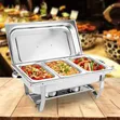 3-in-1 Chafing Dish Buffet Food Warmer Set - 2