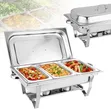 3-in-1 Chafing Dish Buffet Food Warmer Set - 3
