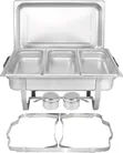 3-in-1 Chafing Dish Buffet Food Warmer Set - 4