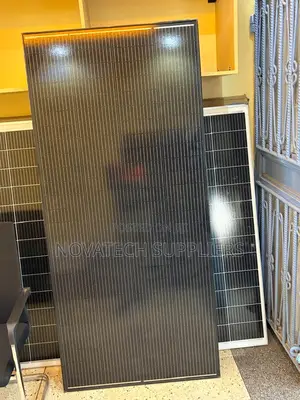 Premium 350W 12V Full Black Monocrystalline Solar Panel