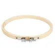 Set of 5 Wooden Round Embroidery Hoops (4"-10") - 4