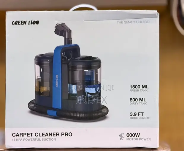 Green Lion Carpet Cleaner Pro - 15kpa Suction - 1