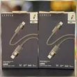 Levelo Luno 100W Silicone LED USB-C to USB-C Cable (1m) - 1