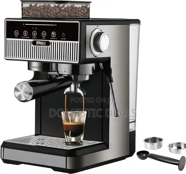 DSP KA3125 20 Bar Espresso Coffee Maker - 1