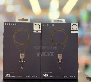 Levelo Tugo Type-C to Type-C 60W Braided Cable (1m & 0.3m)