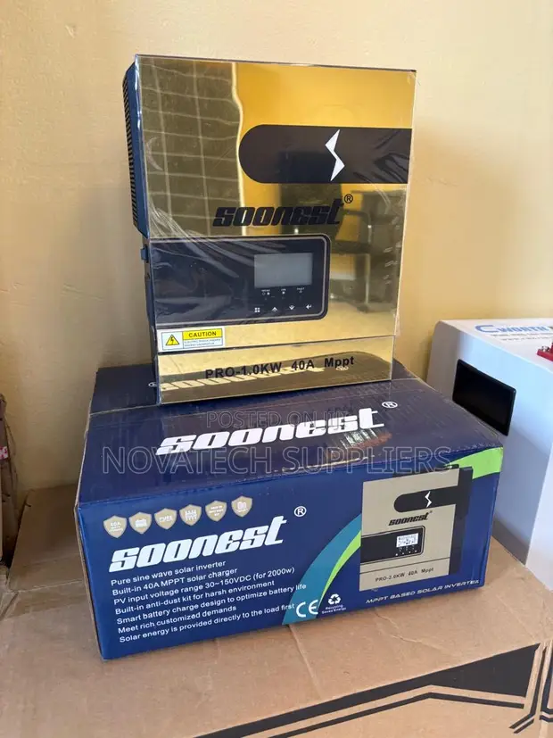 Brand New 12V 1kW Solar Hybrid Inverter with 40A MPPT - 1