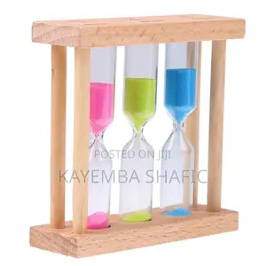 3-in-1 Wooden Hourglass Sand Timer - Home Decoration