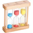 3-in-1 Wooden Hourglass Sand Timer - Home Decoration - 2