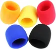 5pcs Colorful Handheld Microphone Windscreen Foam Covers - 5