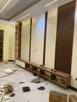 Modern Wood-Mode Wall Unit - 1