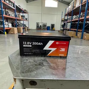 Sunark 12.8V 200Ah Lithium Solar Battery 2.56kWh